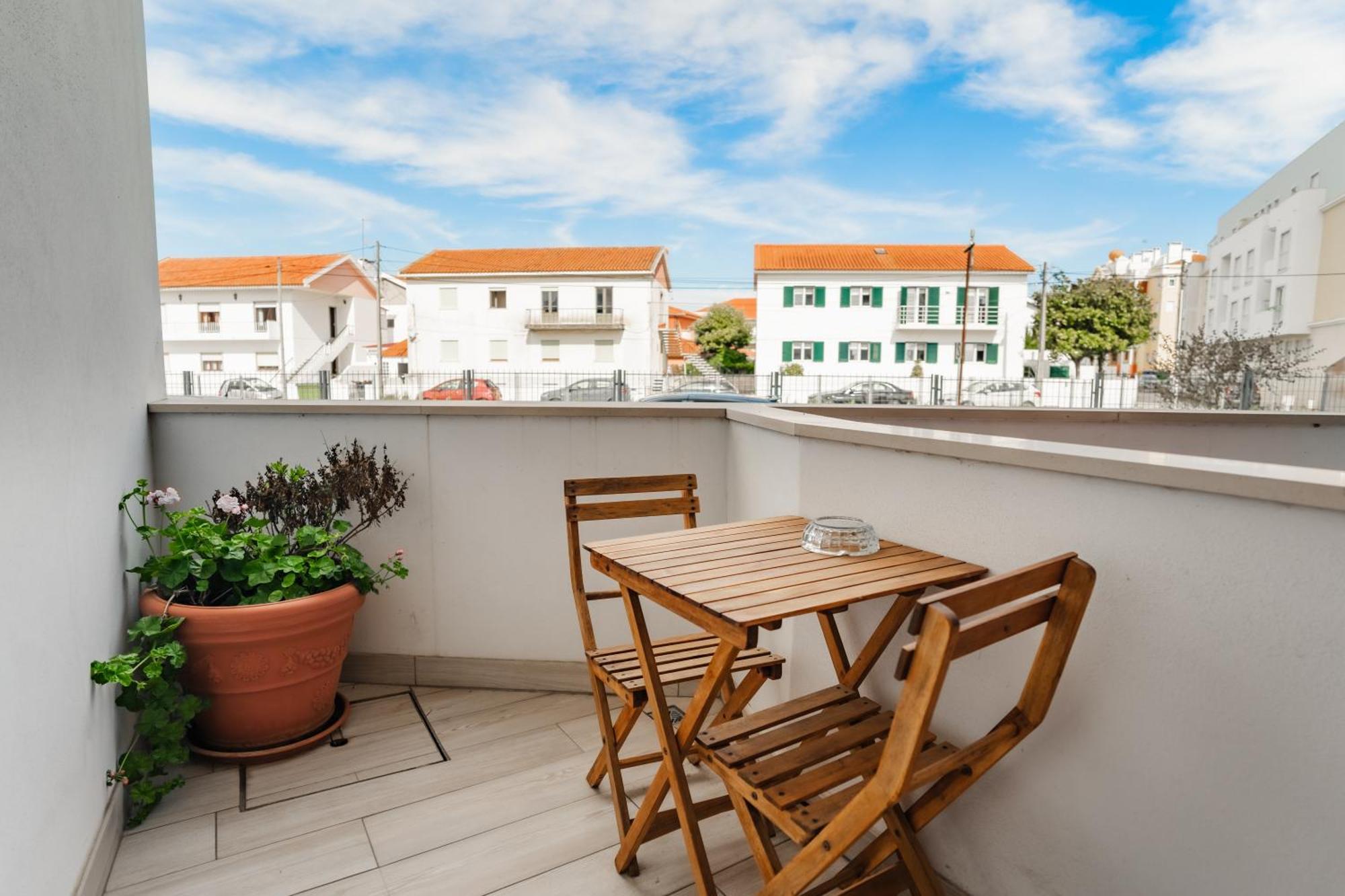 Casa Dos Terracos Apartamentos São Martinho do Porto Exteriör bild